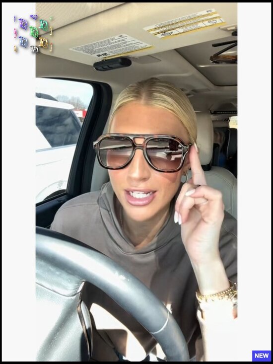 Oversized Flat Top Chunky Aviator Sunglasses Retro 70s Double Bridge Square